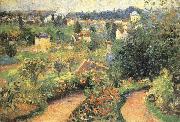 Camille Pissarro Lush garden china oil painting artist